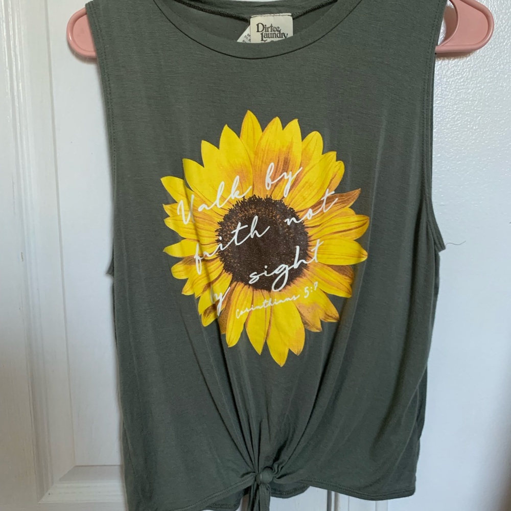 Bible verse tank top